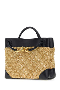 BOTTEGA VENETA Bottega Veneta Women Raffia Small Andiamo Handbag