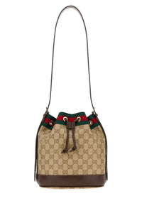 Gucci Women Gg Canvas Gucci Venice Bucket Bag