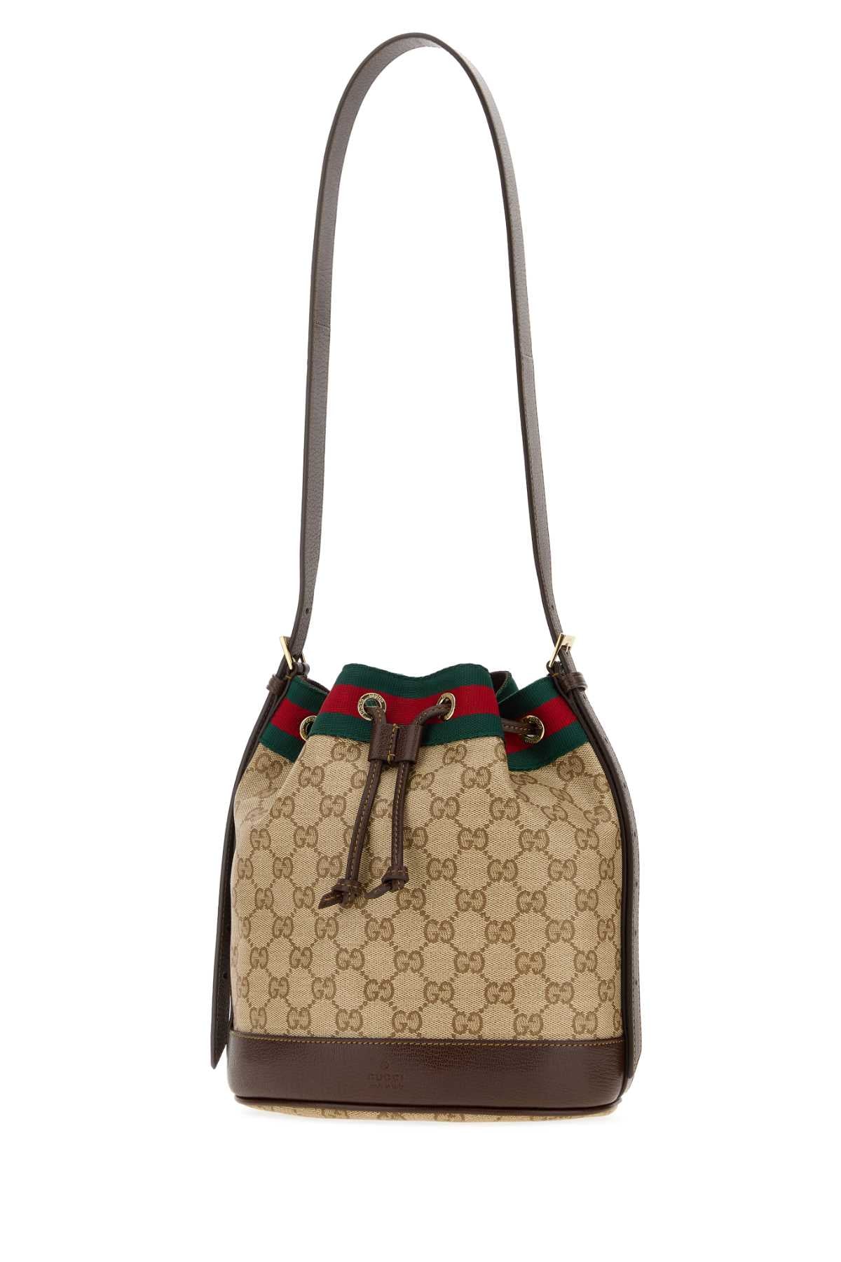 Gucci Women Gg Canvas Gucci Venice Bucket Bag