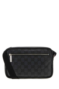 Gucci Men Gg Fabric Mini Gucci Essence Classic Crossbody Bag