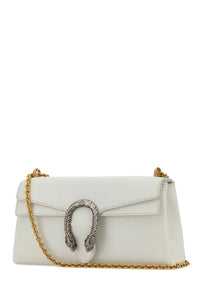 Gucci Women White Leather Dionysus Shoulder Bag