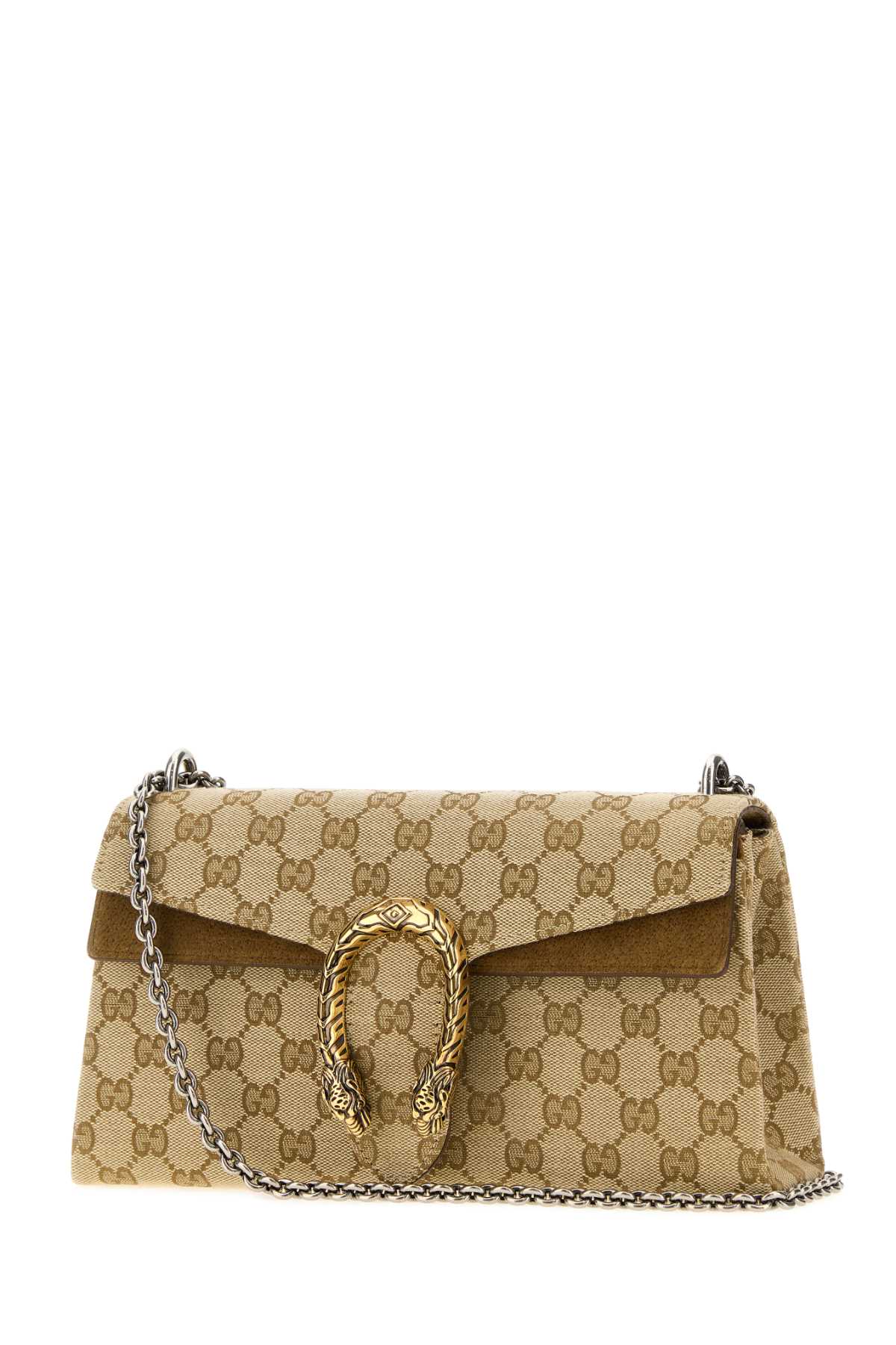 Gucci Women Gg Fabric Medium Dionysus Shoulder Bag