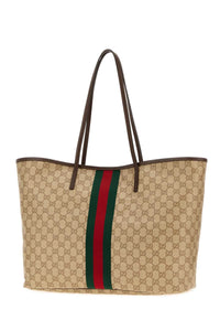 Gucci Women Gg Canvas Large Gucci Tribeca Shopping Bag