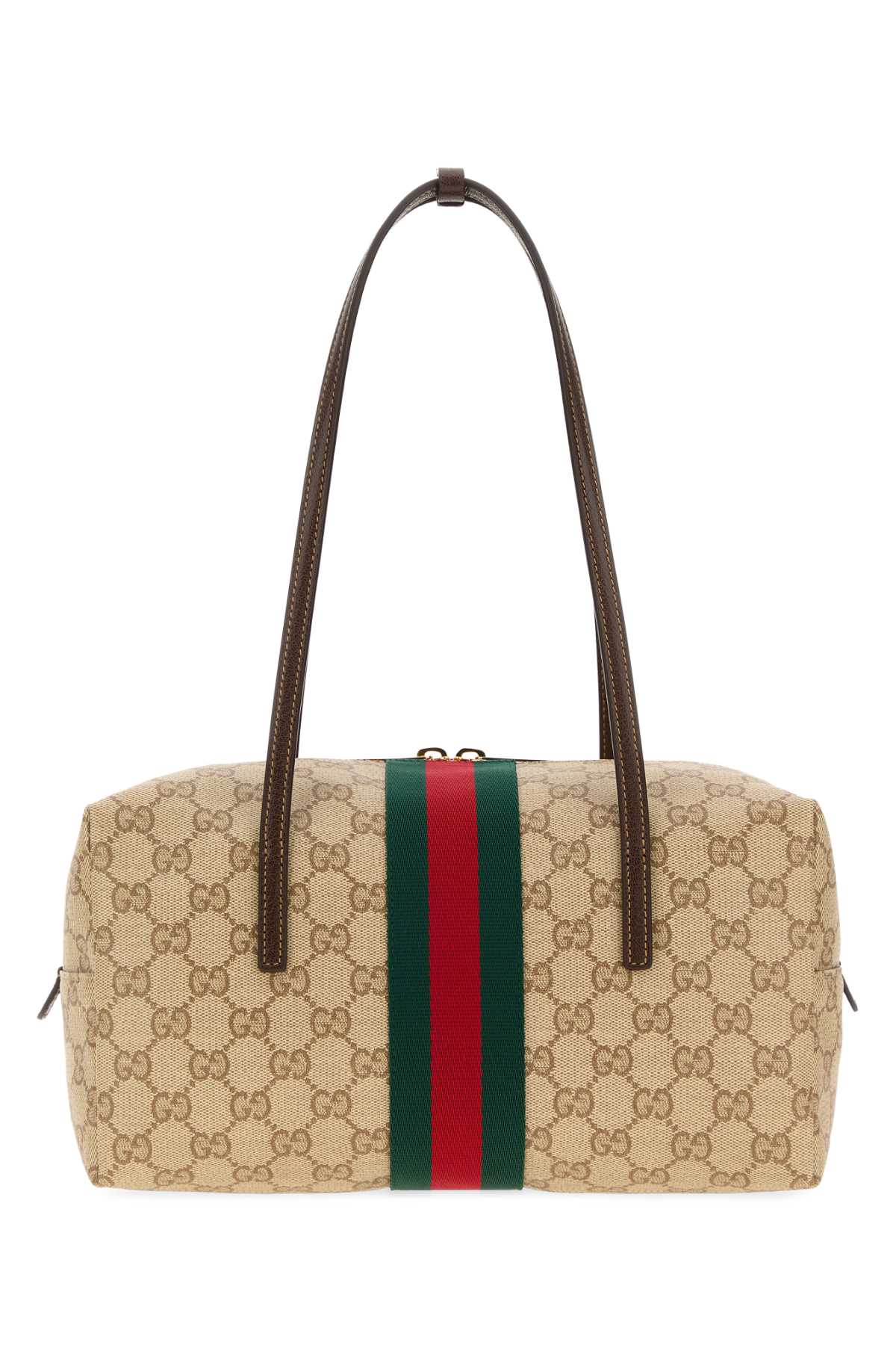Gucci Women Gg Canvas Medium Gucci Melrose Shoulder Bag