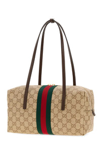 Gucci Women Gg Canvas Medium Gucci Melrose Shoulder Bag