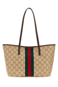 Gucci Women Printed Canvas Small Gucci Tribeca Shopping Bag