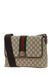 Gucci Men Gg Canvas Medium Ophidia Crossbody Bag