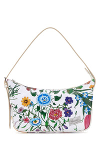 Gucci Women Printed Canvas Small Lady Lunetta Shoulder Bag
