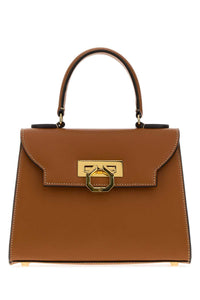 CARBOTTI Carbotti Women Camel Leather Erika Handbag