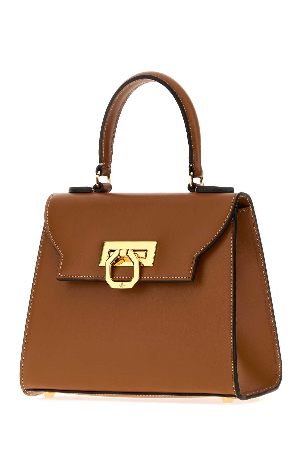 CARBOTTI Carbotti Women Camel Leather Erika Handbag
