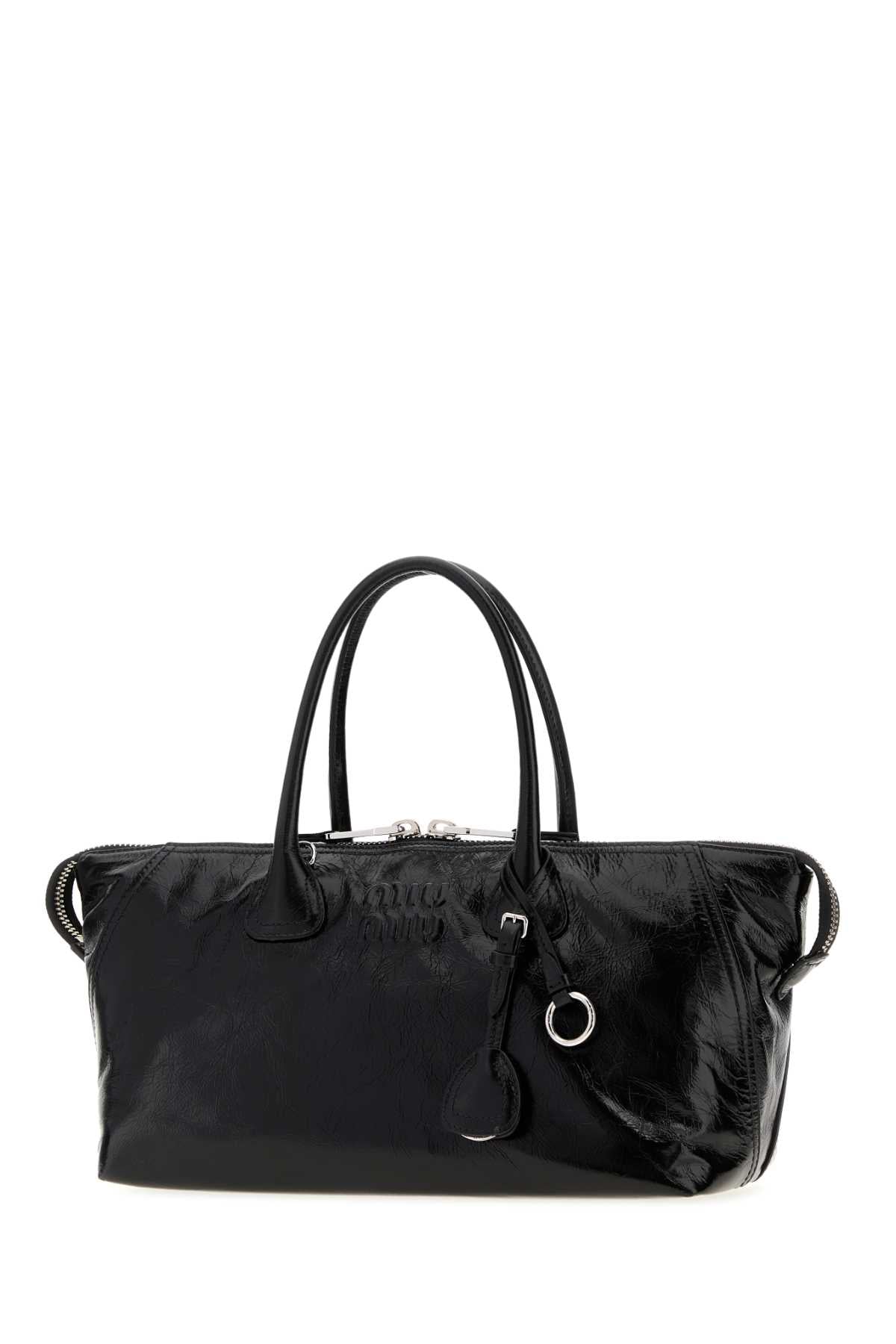 Miu Miu Women Black Leather Handbag