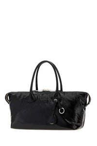 Miu Miu Women Black Leather Handbag