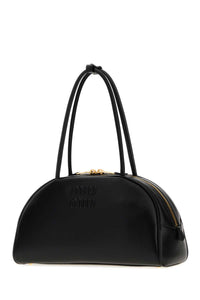 Miu Miu Women Black Leather Shoulder Bag