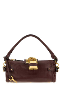 CHLOE Chloe Women Chocolate Leather Paddington Shoulder Bag