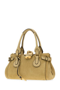 CHLOE Chloe Women Mustard Suede Paddington Shopping Bag