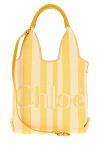 CHLOE Chloe Women Embroidered Canvas Chloe Stripy Handbag