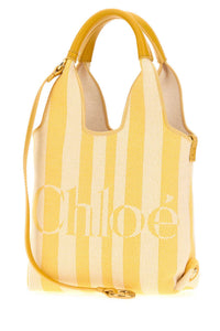CHLOE Chloe Women Embroidered Canvas Chloe Stripy Handbag