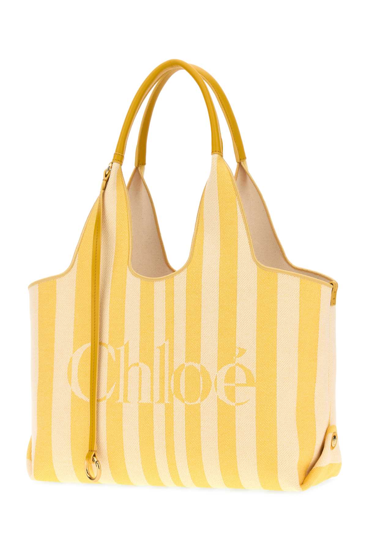 CHLOE Chloe Women Embroidered Canvas Chloe Stripy Shopping Bag