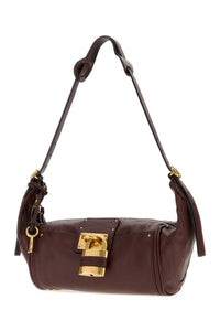 CHLOE Chloe Women Burgundy Leather Paddington Shoulder Bag