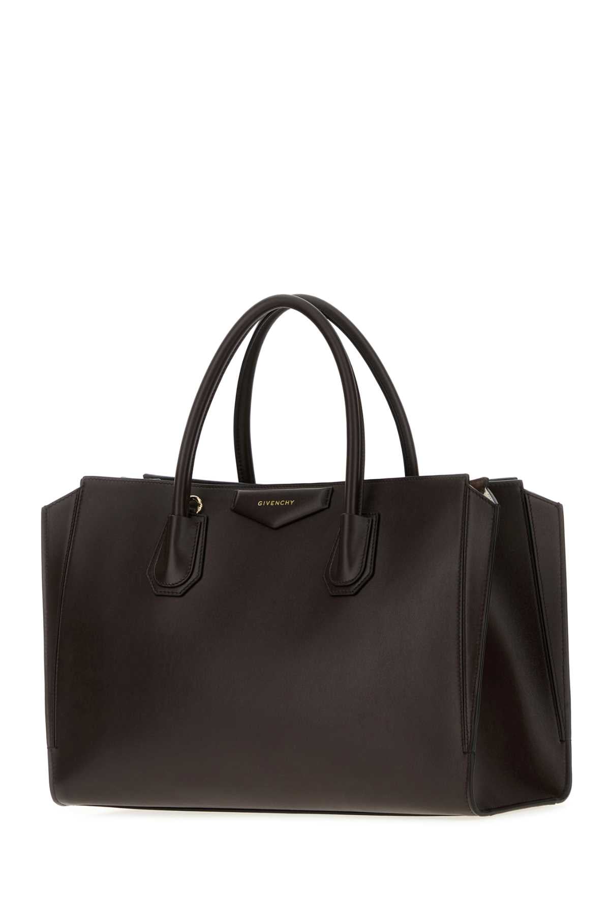 GIVENCHY Givenchy Women Dark Brown Leather Medium Antigona Catchall Shopping Bag