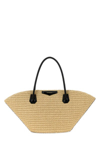 GIVENCHY Givenchy Women Raffia Small Antigona Sunset Shopping Bag