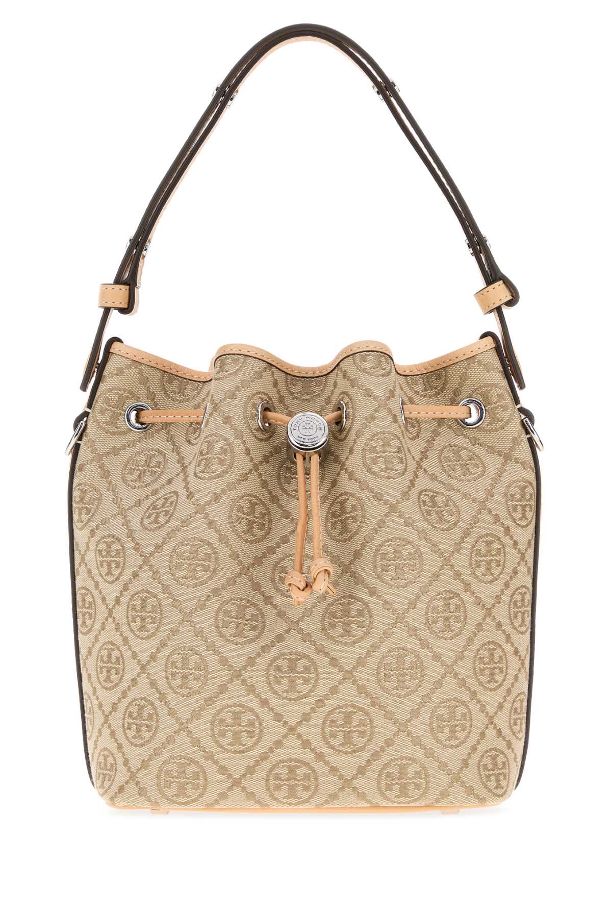 TORY BURCH Tory Burch Women Embroidered Canvas Bucket Bag
