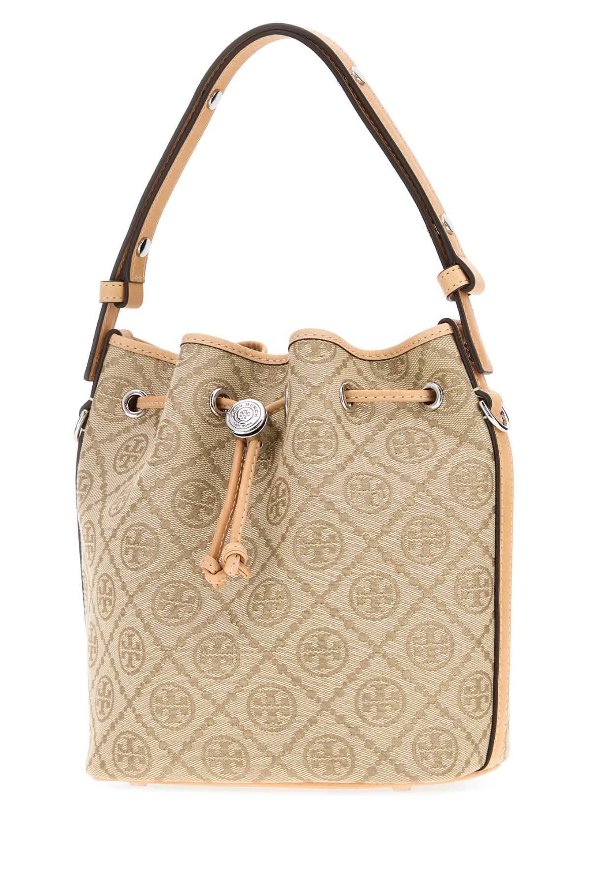 TORY BURCH Tory Burch Women Embroidered Canvas Bucket Bag