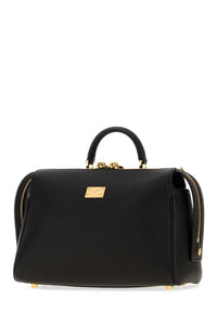 Dolce & Gabbana Women Black Leather Vittoria Handbag