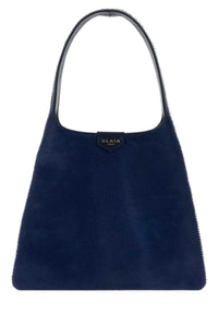 ALAIA Alaia Women Navy Blue Calf Hair Handbag