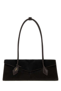 ALAIA Alaia Women Dark Brown Calf Hair Teckel Shoulder Bag