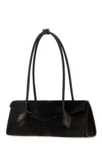 ALAIA Alaia Women Dark Brown Calf Hair Teckel Shoulder Bag
