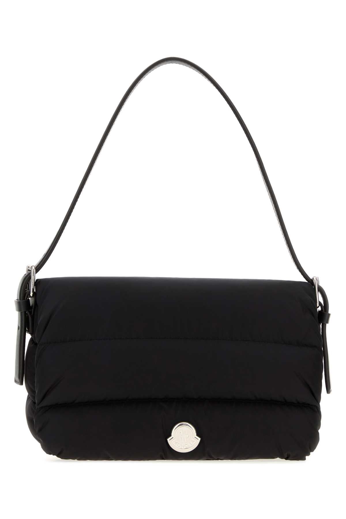MONCLER Moncler Women Black Nylon Caradoc Shoulder Bag