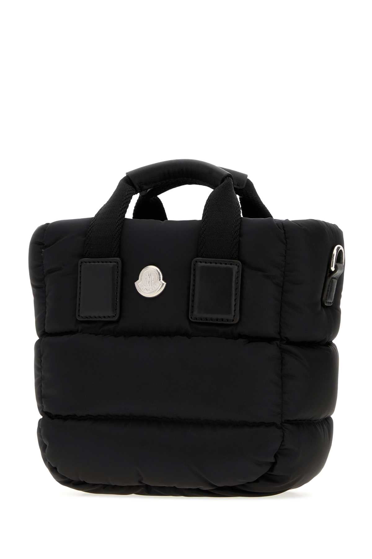 Moncler Women Black Nylon Mini Caradoc Handbag