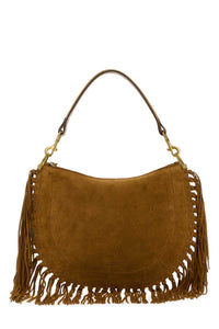 Isabel Marant Women Brown Suede Oskan Shoulder Bag