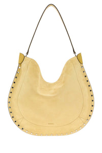 ISABEL MARANT Isabel Marant Women Pastel Yellow Suede Oskan Shopping Bag