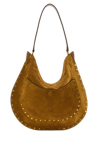 Isabel Marant Women Camel Suede Hobo Pocket Shopping Bag
