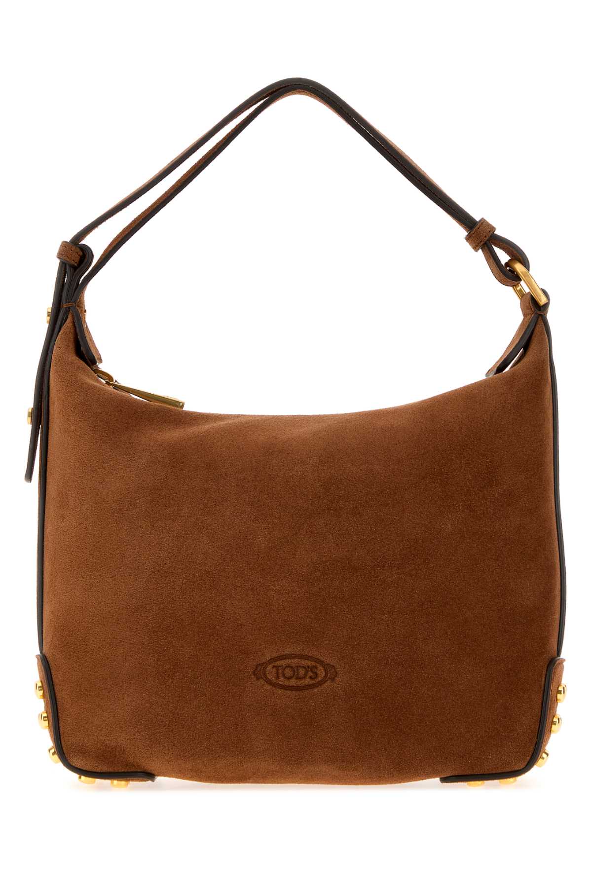 Tod's Women Brown Suede Mini Shoulder Bag
