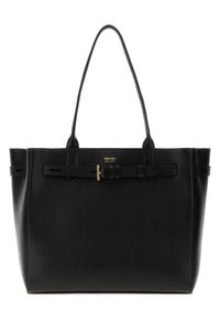 TOM FORD Tom Ford Women Black Leather Shopping Bag