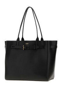 TOM FORD Tom Ford Women Black Leather Shopping Bag