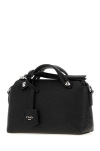 FENDI Fendi Women Black Leather Mini By The Way Soft Handbag