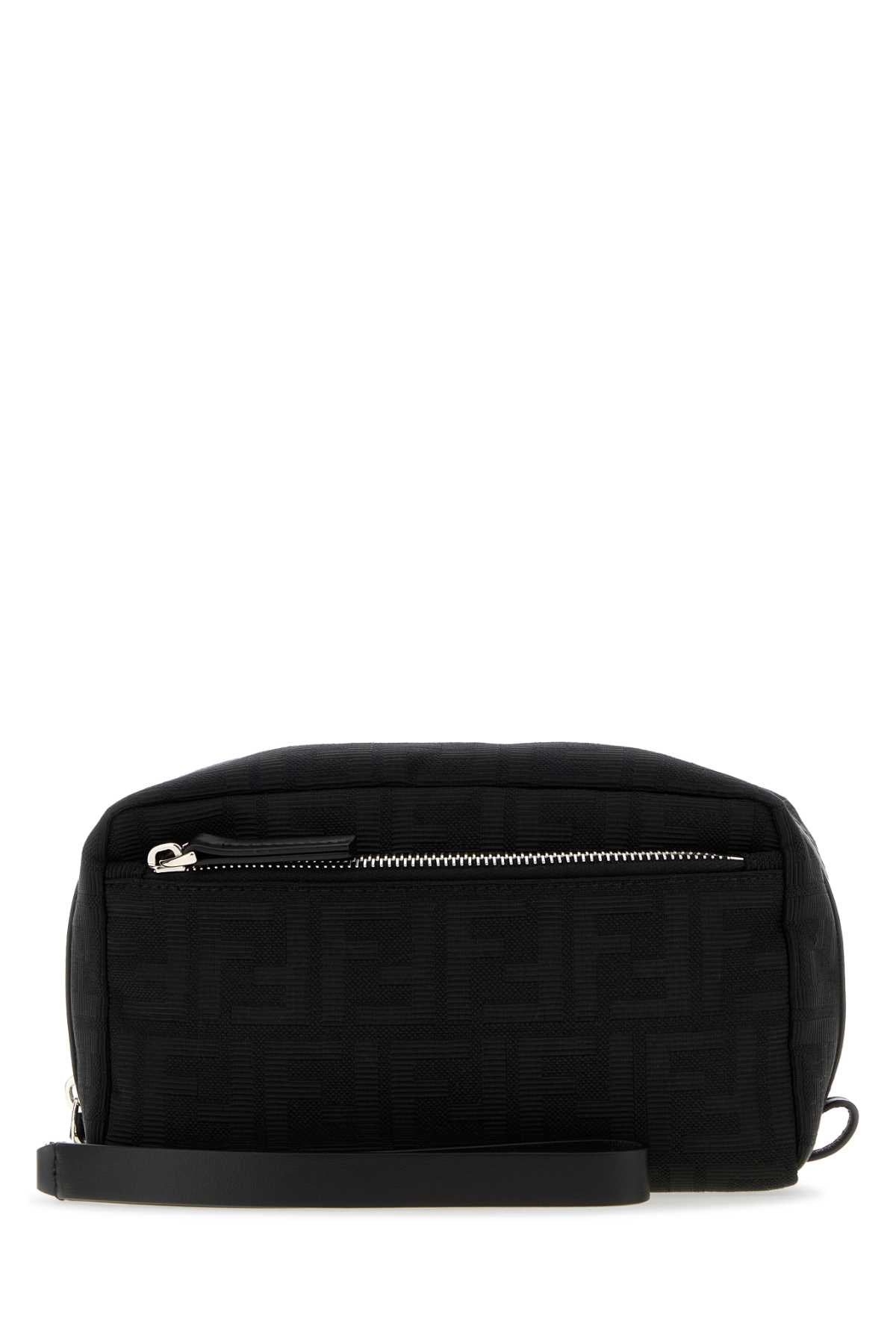 FENDI Fendi Men Embroidered Jacquard Small Beauty Case