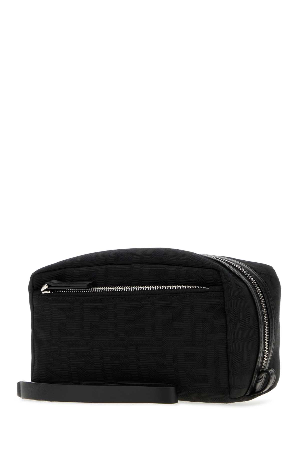 FENDI Fendi Men Embroidered Jacquard Small Beauty Case