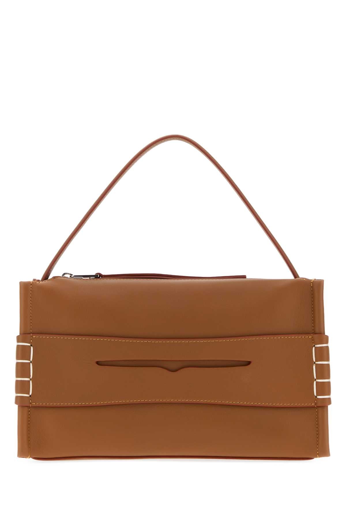 JW ANDERSON Jw Anderson Women Camel Leather Loafers Handbag