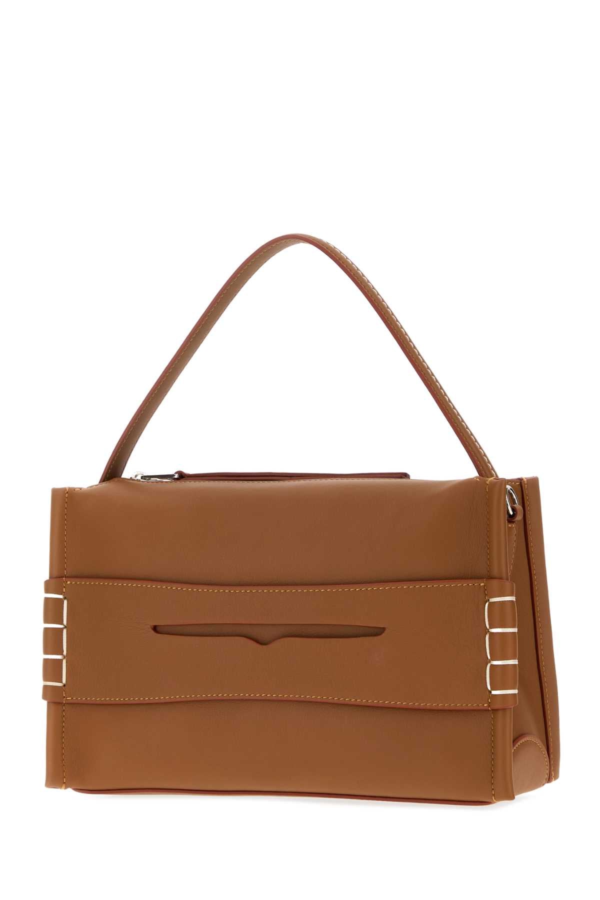 JW ANDERSON Jw Anderson Women Camel Leather Loafers Handbag