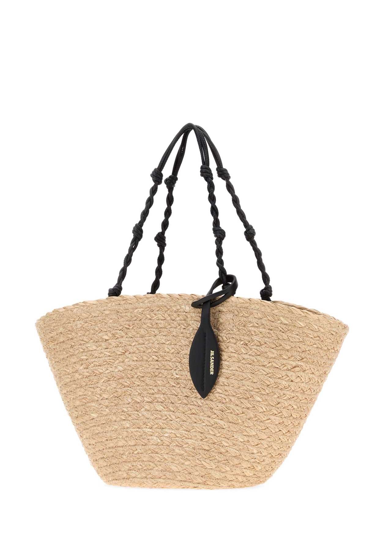 JIL SANDER Jil Sander Women Raffia Tangle Bucket Bag