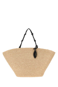 JIL SANDER Jil Sander Women Raffia Large Tangle Bucket Bag