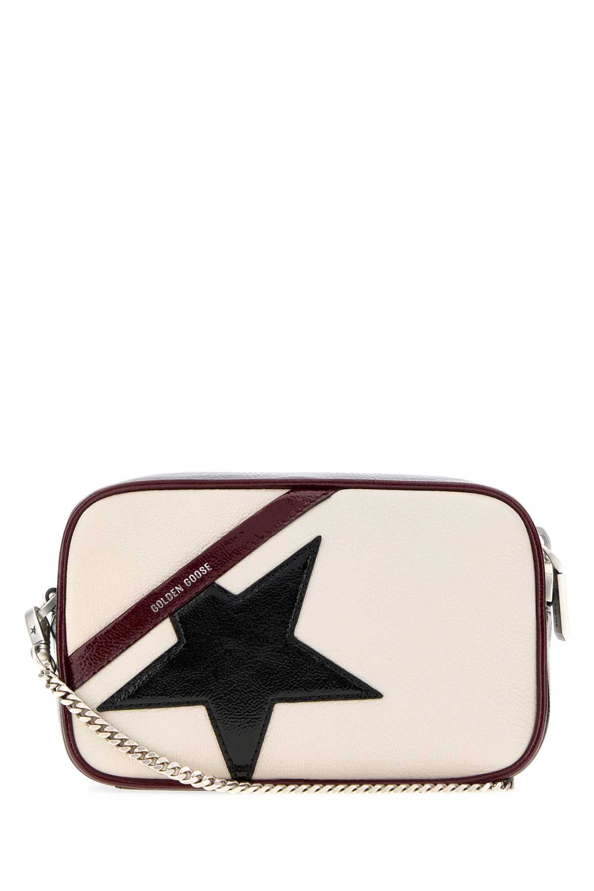 Golden Goose Deluxe Brand Women Multicolor Leather Mini Star Crossbody Bag