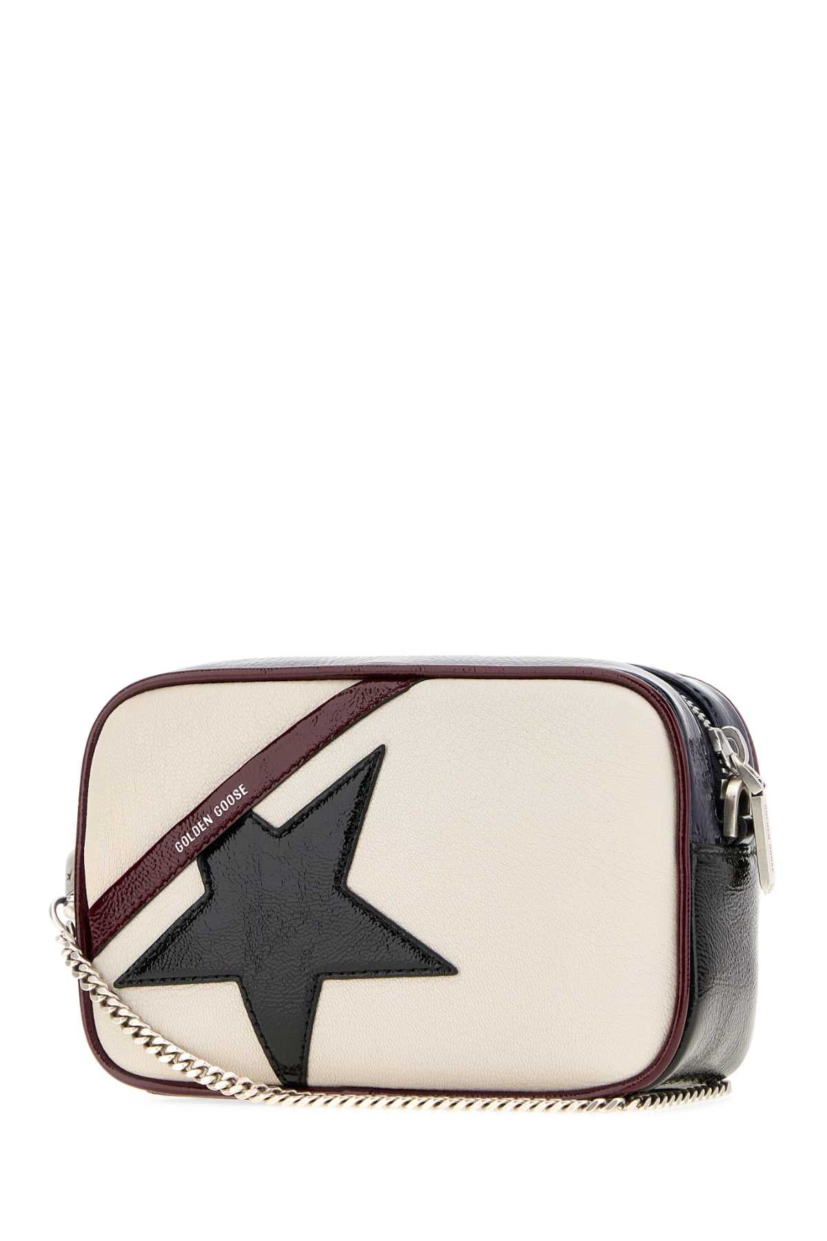 Golden Goose Deluxe Brand Women Multicolor Leather Mini Star Crossbody Bag