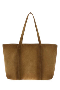 Jil Sander Women Biscuit Suede Foro Shopping Bag
