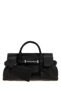 Dsquared Women Black Leather Handbag